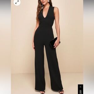 Lulus Backless Jumpsuit